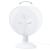 Ventilator de masă cu 3 viteze, alb, 30 cm, 40 W GartenMobel Dekor