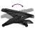 Suport pentru picioare, negru, 46x34,5x11 cm GartenMobel Dekor