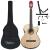 Set chitară acustică occidentală 12 piese 6 corzi cu egalizator     GartenMobel Dekor