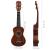 Set ukulele soprano, cu husă, pentru copii, natural, 21" GartenMobel Dekor