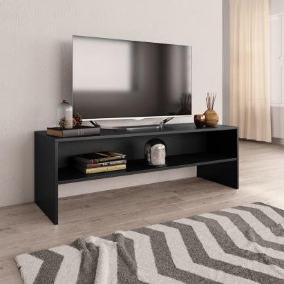 Comodă TV, negru, 120 x 40 x 40 cm, PAL  GartenMobel Dekor