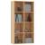 Bibliotecă/Servantă, stejar sonoma, 66x30x130 cm, PAL     GartenMobel Dekor