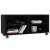 Comodă TV cu rotile, negru, 90x35x35, PAL   GartenMobel Dekor