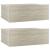 Noptiere suspendate, 2 buc., stejar sonoma, 40x30x15 cm, PAL GartenMobel Dekor