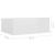 Noptiere suspendate, 2 buc., alb extralucios, 40x30x15 cm, PAL GartenMobel Dekor