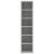 Dulap CD-uri, gri beton, 21x20x88 cm, lemn compozit GartenMobel Dekor