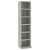 Dulap CD-uri, gri beton, 21x20x88 cm, lemn compozit GartenMobel Dekor