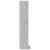 Dulap CD-uri, gri beton, 21x20x88 cm, lemn compozit GartenMobel Dekor