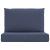 Perne de paleți, 2 buc., bleumarin, material textil GartenMobel Dekor