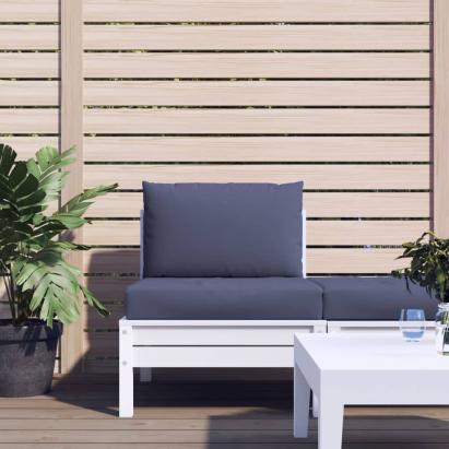 Perne de paleți, 2 buc., bleumarin, material textil GartenMobel Dekor