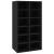 Pantofar, negru, 54x34x100,5 cm, lemn compozit GartenMobel Dekor