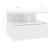 Noptiere suspendate, 2 buc., alb, 40x31x27 cm, PAL      GartenMobel Dekor