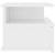 Noptiere suspendate, 2 buc., alb, 40x31x27 cm, PAL      GartenMobel Dekor
