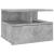 Noptiere suspendate, 2 buc., gri beton, 40x31x27 cm, PAL      GartenMobel Dekor