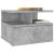 Noptiere suspendate, 2 buc., gri beton, 40x31x27 cm, PAL      GartenMobel Dekor