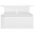 Noptiere suspendate, 2 buc., alb extralucios, 40x31x27 cm, PAL GartenMobel Dekor
