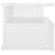 Noptiere suspendate, 2 buc., alb extralucios, 40x31x27 cm, PAL GartenMobel Dekor