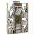 Separator cameră/Bibliotecă, stejar sonoma, 100x24x140 cm, PAL  GartenMobel Dekor