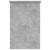 Birou, gri beton, 100 x 50 x 76 cm, PAL GartenMobel Dekor