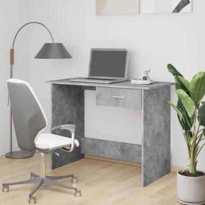 Birou, gri beton, 100 x 50 x 76 cm, PAL GartenMobel Dekor