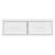 Raft de perete cu sertar, alb, 60x26x18,5 cm, PAL GartenMobel Dekor