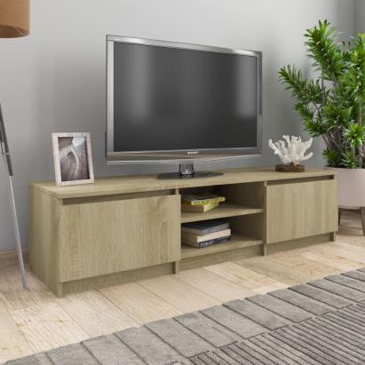 Comodă TV, stejar Sonoma, 140 x 40 x 35,5 cm, PAL GartenMobel Dekor