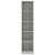 Bibliotecă cu 5 rafturi, gri beton, 40x24x175 cm, PAL GartenMobel Dekor
