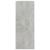 Bibliotecă cu 2 rafturi, gri beton, 80 x 30 x 76,5 cm, PAL GartenMobel Dekor
