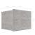 Noptiere, 2 buc., gri beton, 40 x 30 x 30 cm, PAL GartenMobel Dekor
