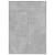Pantofar, gri beton, 60 x 35 x 84 cm, PAL GartenMobel Dekor