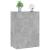 Pantofar, gri beton, 60 x 35 x 84 cm, PAL GartenMobel Dekor