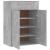 Pantofar, gri beton, 60 x 35 x 84 cm, PAL GartenMobel Dekor