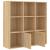 Bibliotecă, stejar Sonoma, 98 x 30 x 98 cm, PAL GartenMobel Dekor