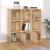 Bibliotecă, stejar Sonoma, 98 x 30 x 98 cm, PAL GartenMobel Dekor