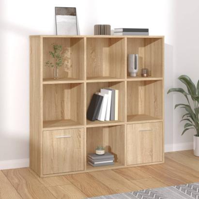 Bibliotecă, stejar Sonoma, 98 x 30 x 98 cm, PAL GartenMobel Dekor
