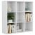 Bibliotecă, alb, 98x29x97,5 cm, lemn prelucrat GartenMobel Dekor