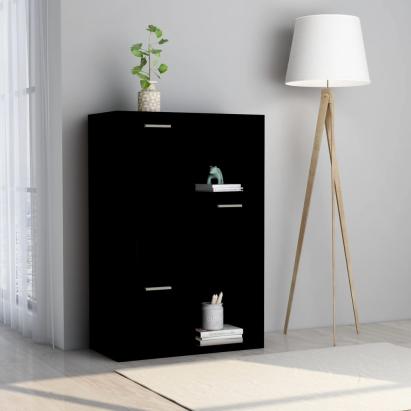 Dulap de depozitare, negru, 60 x 29,5 x 90 cm, PAL GartenMobel Dekor
