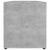 Comodă TV, gri beton, 120x34x37 cm, lemn prelucrat GartenMobel Dekor