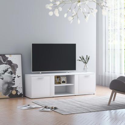 Comodă TV, alb, 120 x 34 x 37 cm, PAL GartenMobel Dekor