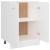 Dulap inferior, alb, 60 x 46 x 81,5 cm, PAL GartenMobel Dekor