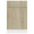 Dulap inferior cu sertar, stejar Sonoma, 50 x 46 x 81,5 cm, PAL GartenMobel Dekor