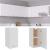 Dulap suspendat, alb, 29,5 x 31 x 60 cm, PAL GartenMobel Dekor