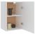 Dulap suspendat, alb, 39,5 x 31 x 60 cm, PAL GartenMobel Dekor