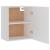 Dulap suspendat, alb, 50 x 31 x 60 cm, PAL GartenMobel Dekor