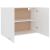 Dulap suspendat, alb, 80 x 31 x 60 cm, PAL GartenMobel Dekor