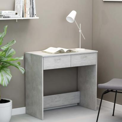 Birou, gri beton, 80 x 40 x 75 cm, PAL GartenMobel Dekor