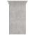 Birou, gri beton, 80 x 45 x 74 cm, PAL GartenMobel Dekor