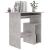 Birou, gri beton, 80 x 45 x 74 cm, PAL GartenMobel Dekor