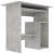 Birou, gri beton, 80 x 45 x 74 cm, PAL GartenMobel Dekor