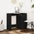 Birou, negru, 90x45x76 cm, lemn prelucrat GartenMobel Dekor
